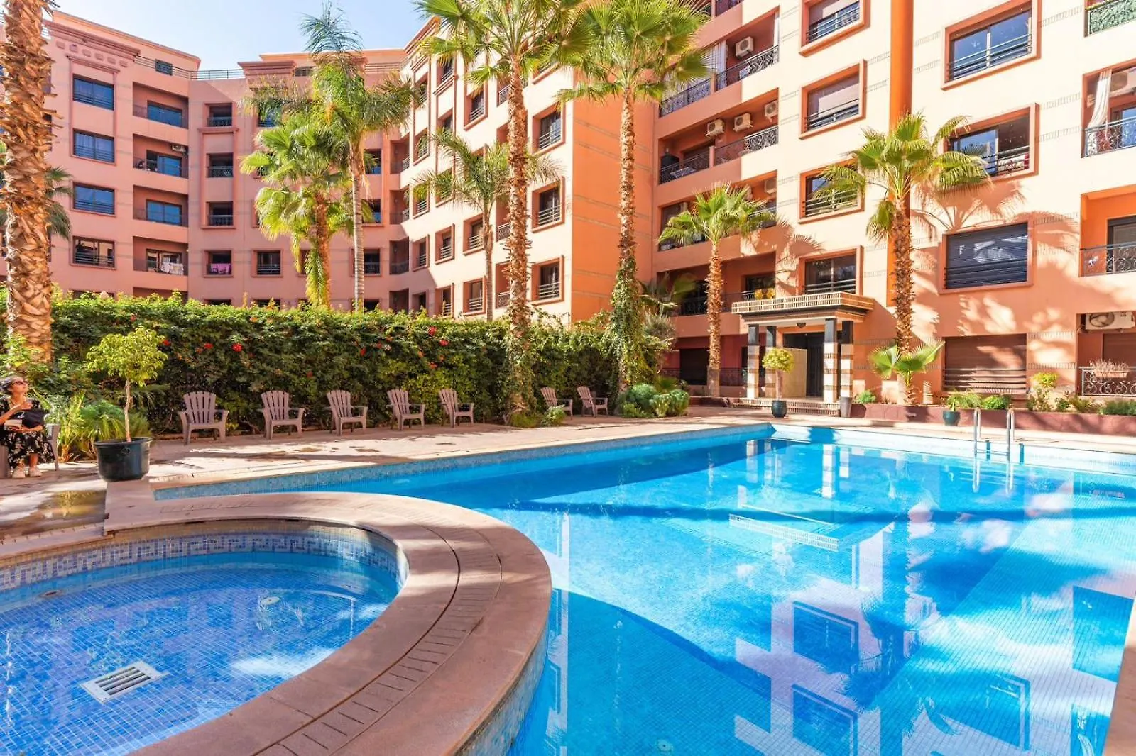 Top Localisation, Neuf, Piscine Et Une Vue Balcon Marrakesh